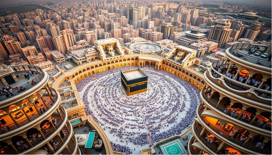تأثير السياحة الدينية على الاستثمار في وحدات شرفات الفندقية بمكة